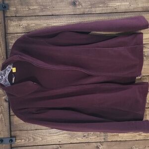 Cabela's Maroon Fleece Jacket